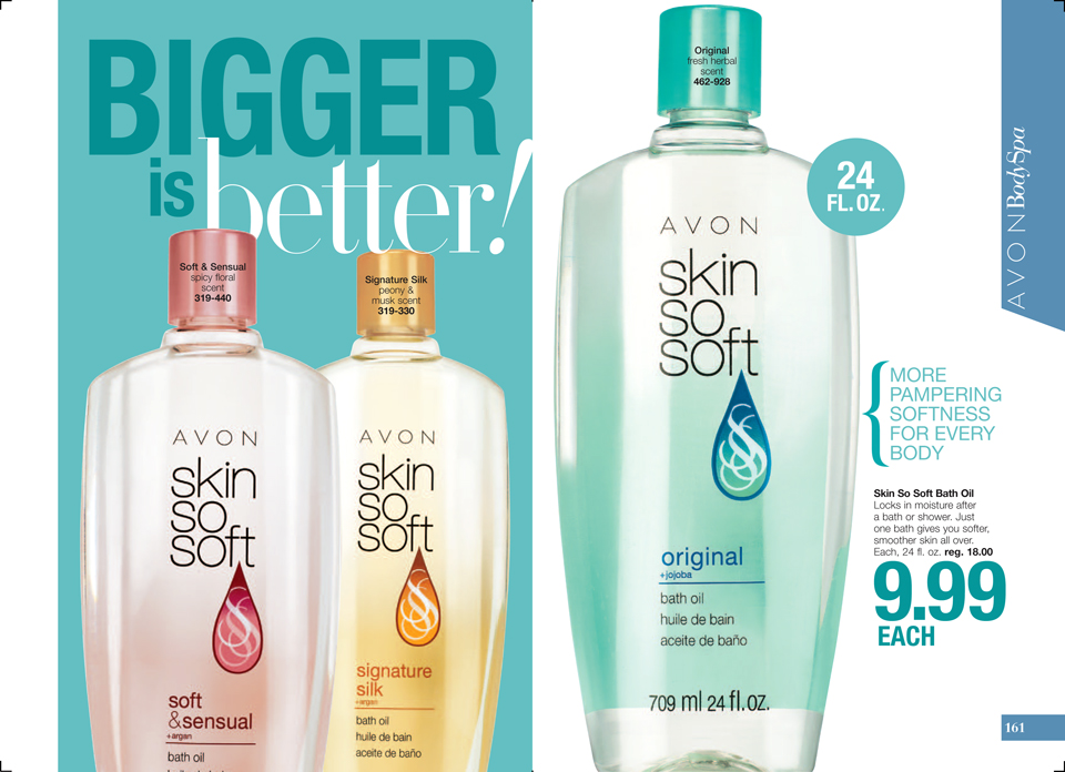 Kristi Smith: Avon Skin So Soft 24 oz Bonus Size On Sale $9.99. www ...